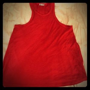 Free People Tank Red Size Small